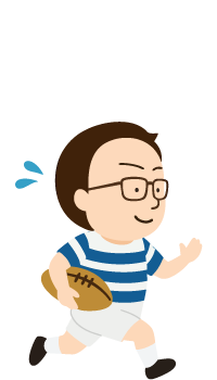 トライする大石賢吾